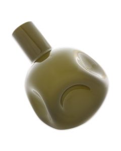 YELLOW ABSTRACT VASE