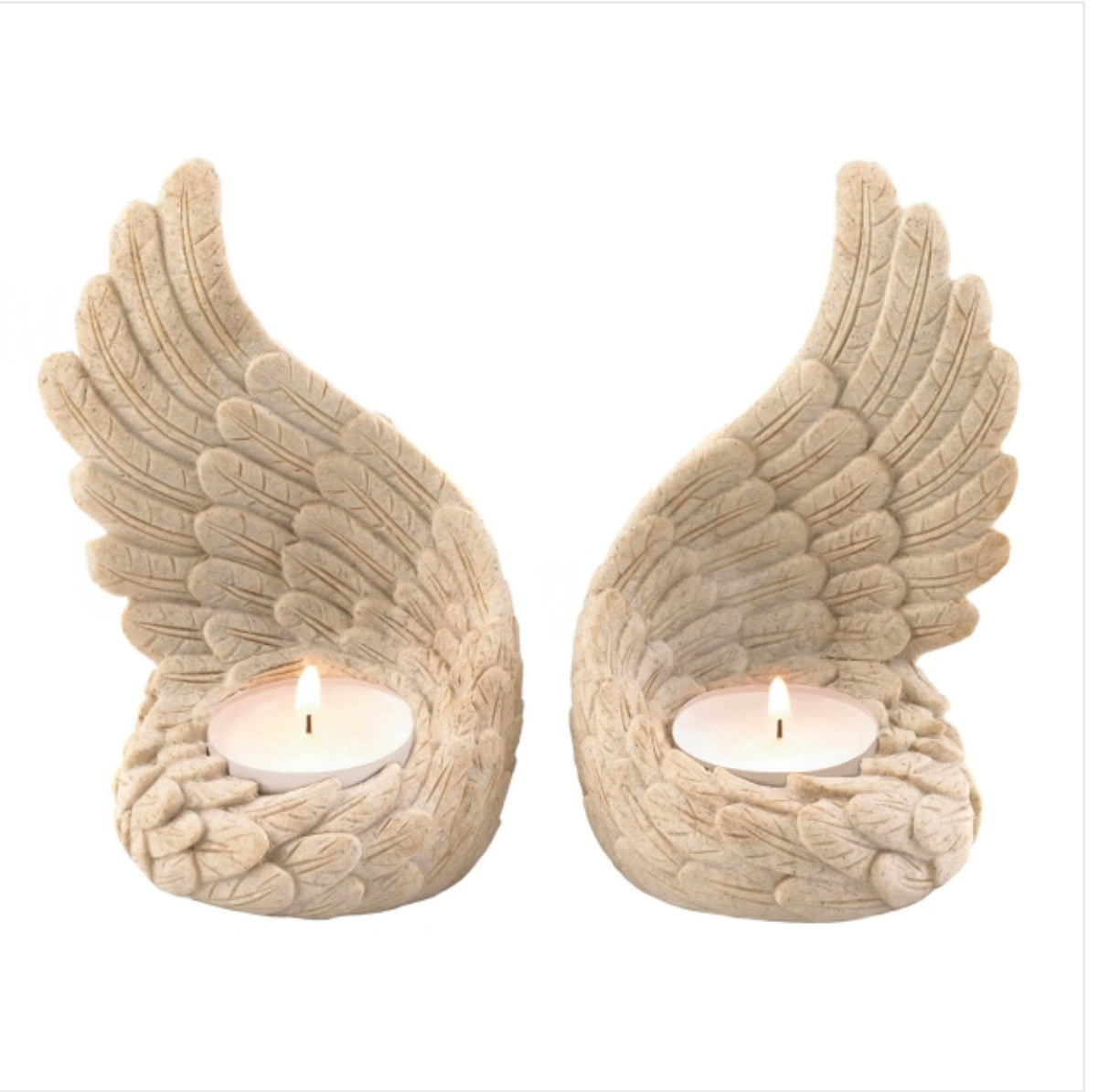 ANGEL WINGS TEALIGHT SET