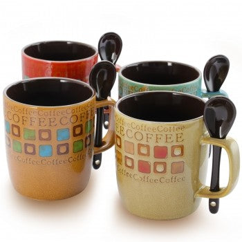 GIBSON MR. COFFEE CAFE AMERICANO 13OZ MUG SET