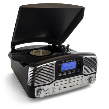TREXONIC RETRO WIRELESS BLUETOOTH, RECORD AND CD PLAYER IN DIFFERENT COLORS