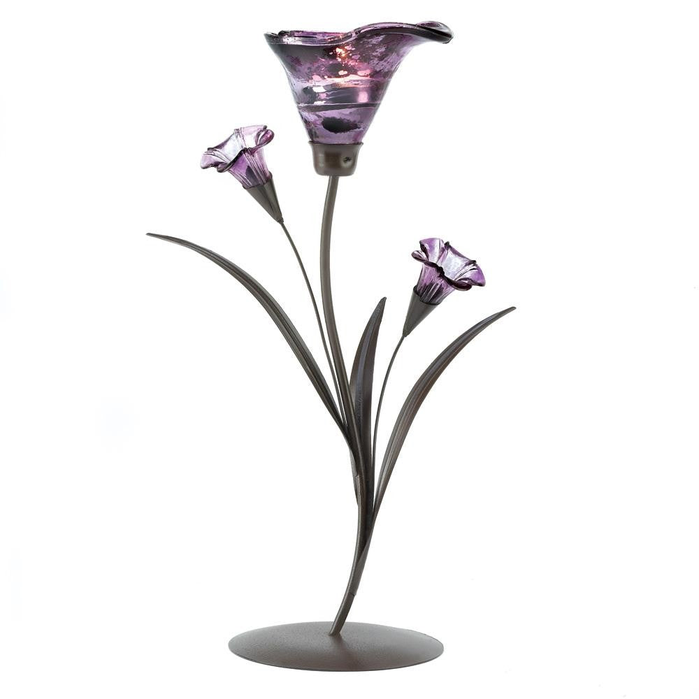 TWILIGHT BLOOM TEALIGHT CANDLE HOLDER