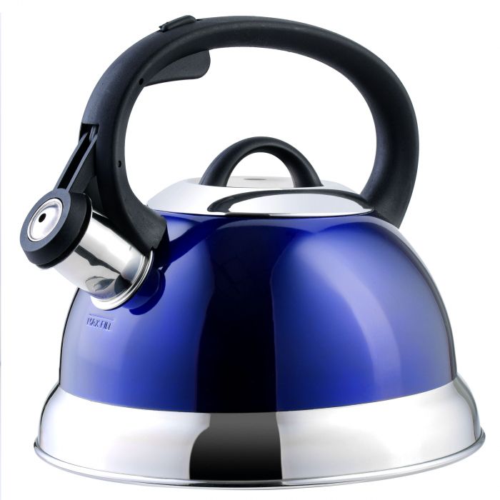 Mr. Coffee Flintshire 1.75 Quart Whistling Stovetop Tea Kettle