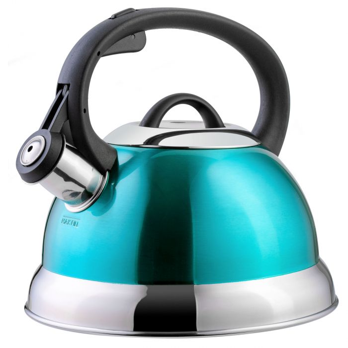 Mr. Coffee Flintshire 1.75 Quart Whistling Stovetop Tea Kettle